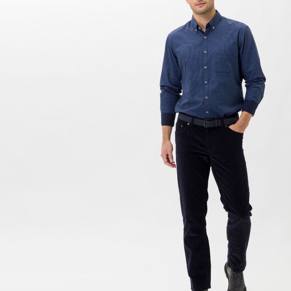 Perma Blue by Brax Cooper - Dark Blue Pants - Size 32 by 40 - Picture 3 of 7